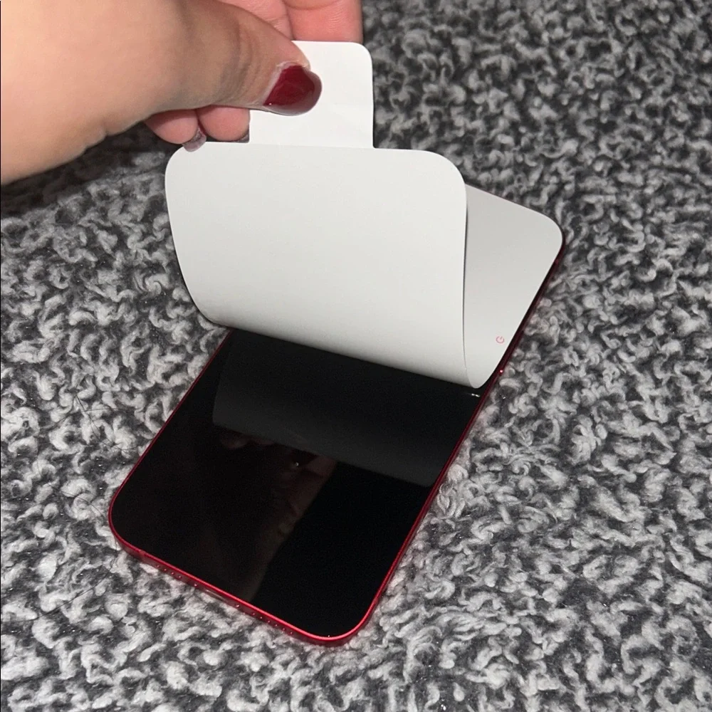 Apple Smartphone - Vibrant Red